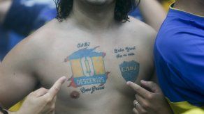 Una Bombonera colmada pide a sus jugadores ganar la copa