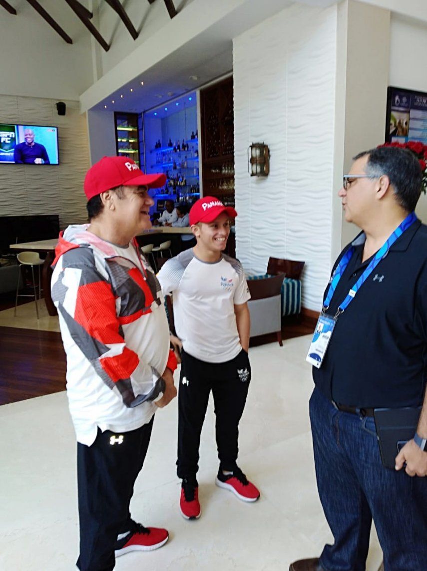 Héctor Cención se instala en Barranquilla para los Juegos Centroamericanos y del Caribe