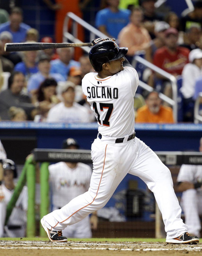 Jonrón de Solano da victoria a Miami ante San Luis