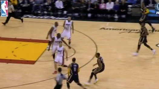 Heat remonta y supera a Pacers en prórroga