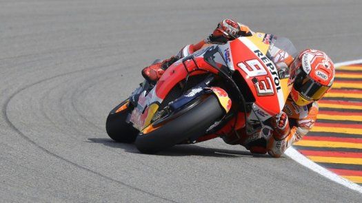 Marc Márquez domina los terceros ensayos libres en Alemania