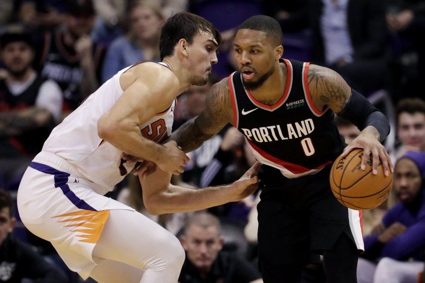 Lillard logra jugada de 3 puntos que da triunfo a Blazers