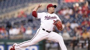 Paolo Espino de los Nationals en la MLB