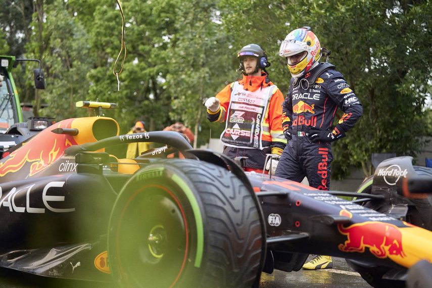 Fórmula 1: Sergio Pérez abandona en el inicio del GP de Canadá