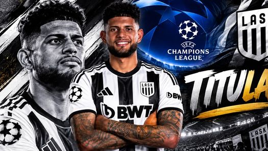 Champions League: Andrés Andrade titular y capitán con el Lask ante Sporting Lisboa Champions League: Andrés Andrade titular y capitán con el Lask ante Sporting Lisboa
