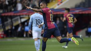 El FC Barcelona gana duelo de goles ante el Celta de Vigo en Montjuic
