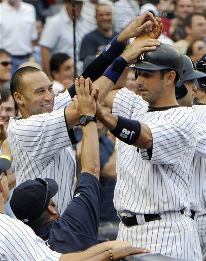 MLB: Yanquis 9, Rays 2; Posada pega grand slam y remolca seis