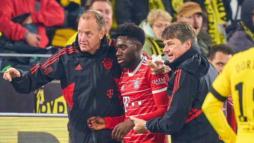 Alphonso Davies sufrió una contusión en el cráneo&nbsp;