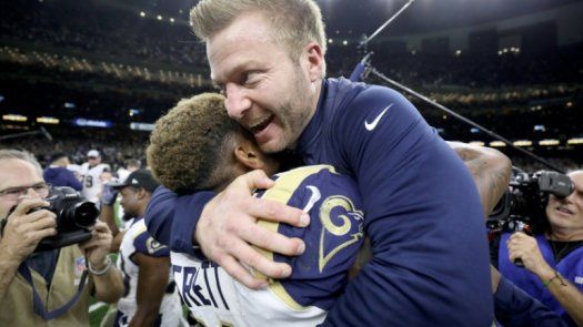 Los Rams vencen a los Saints en la prórroga y jugarán el Super Bowl