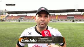 Carlos Leiria, DT del San Francisco, habló sobre el descenso