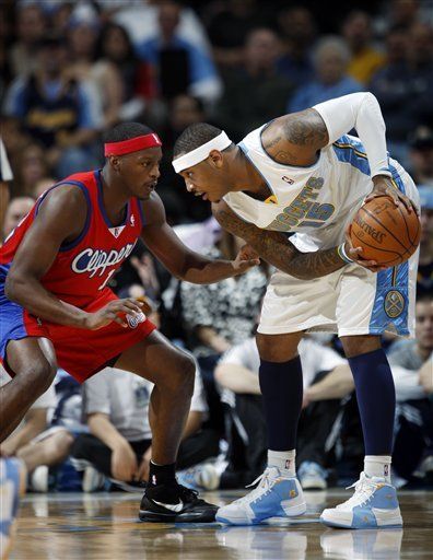 NBA: Nuggets 105, Clippers 85, Billups y Anthony liderean ataque