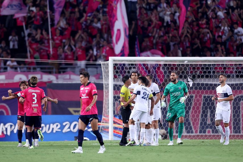 El PSG cae en amistoso ante Cerezo Osaka en Japón