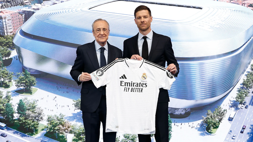 Xabi Alonso fue presentado como nuevo entrenador del Real Madrid