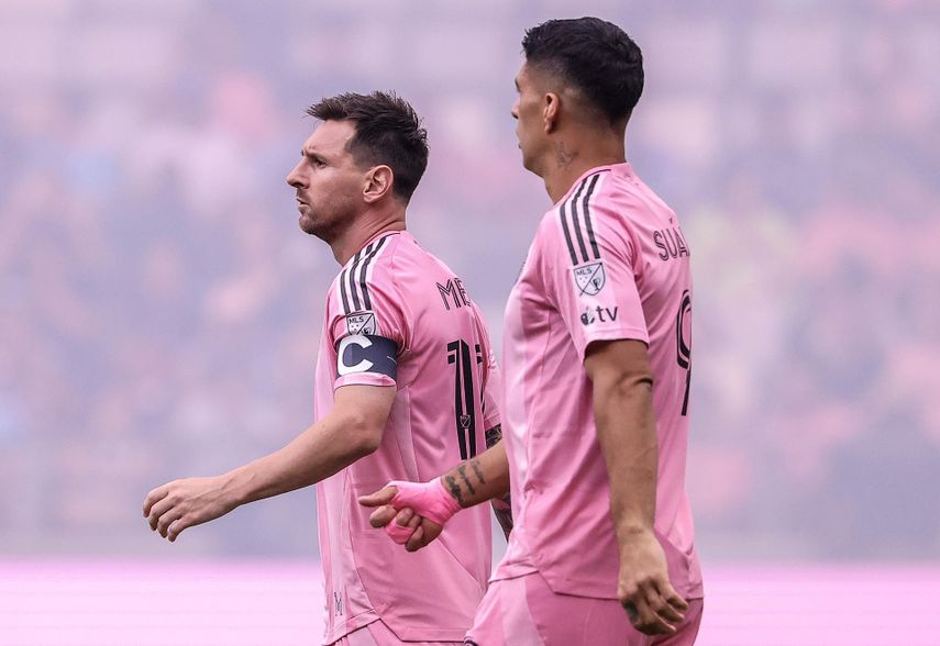 ¿Lesión o precaución? Lionel Messi pidió el cambio en duelo vs Philadelphia Union