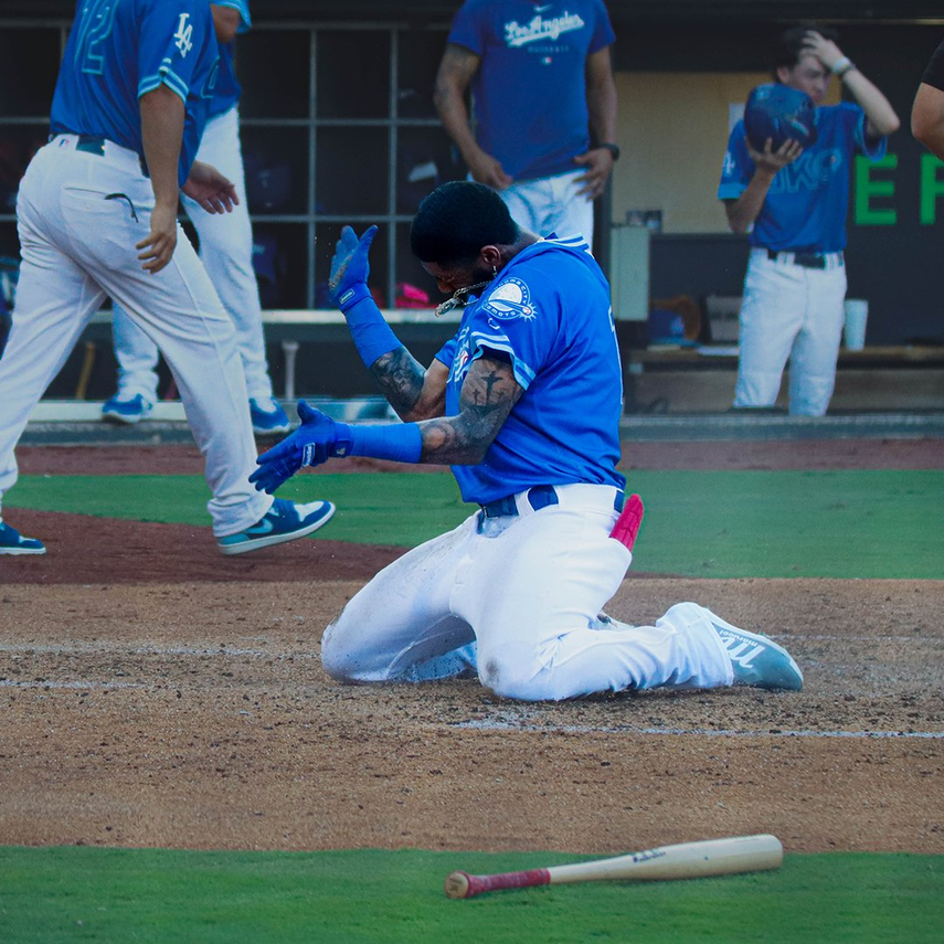 José Ramos demostró su poder y conectó su primer HR en Triple A