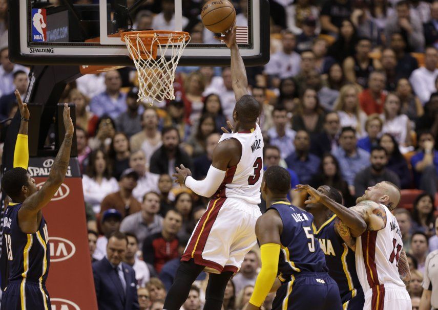 Heat remonta y supera a Pacers en prórroga