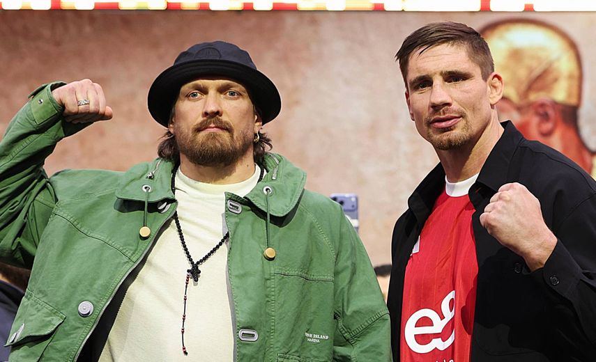 Oleksandr Usyk y Rico Verhoeven