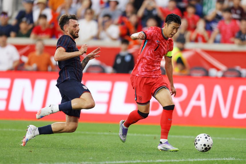 Corea del Sur superó a la selección de Estados Unidos en amistoso en New Jersey