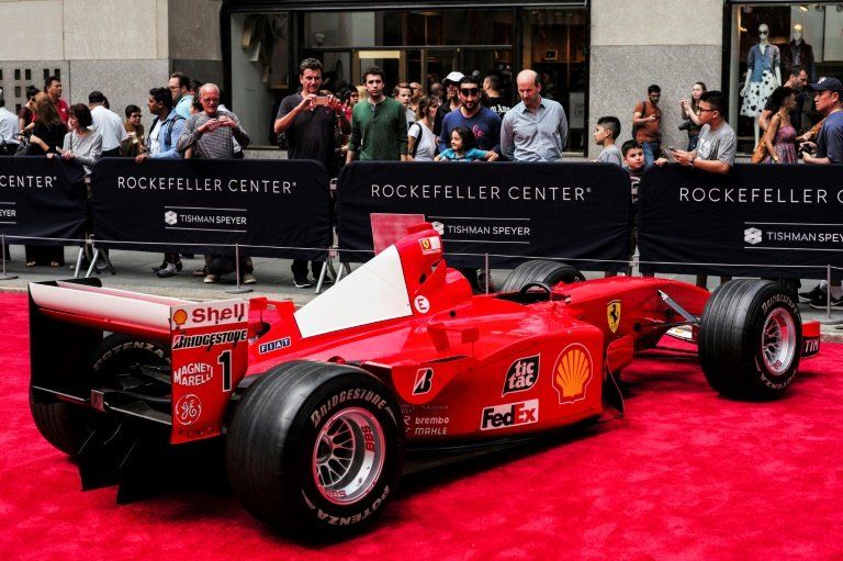 Una Ferrari de F1 de Schumacher, subastada en USD 7,5 millones en Nueva York