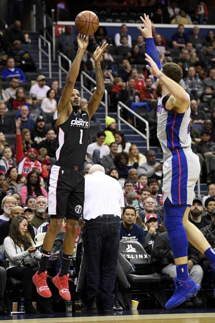 Defensa de Wizards se encarga de Pistons en victoria 101-87