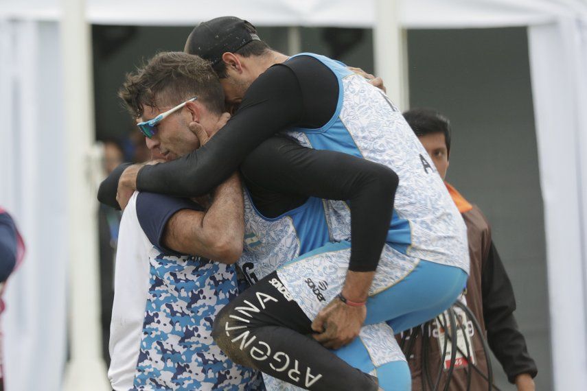 Argentinos logran bronce en Lima, en voleibol de playa