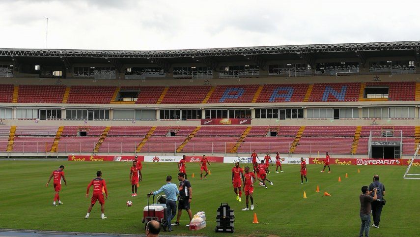 Tercer día de entrenamiento de la Selección de Panamá rumbo a Copa Oro