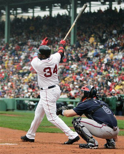 MLB: Medias Rojas 6, Bravos 5; Ortiz pega jonrón de 2 vueltas