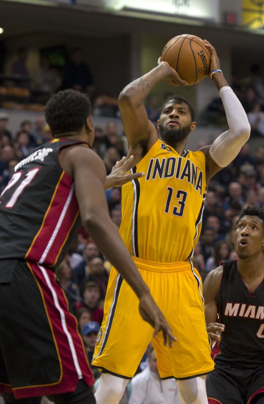 Con eficacia de George, Pacers ganan 102-98 a Heat