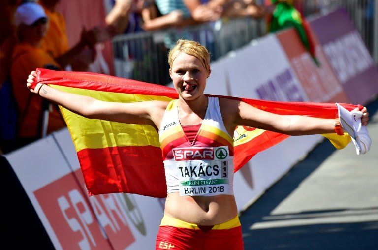 Los británicos dominan el esprint y Takacs da primera medalla a España