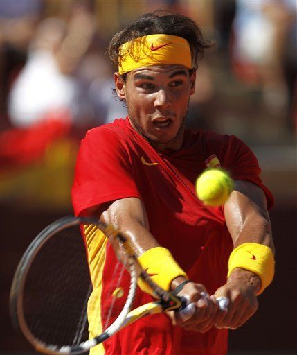 Davis: Nadal da a España ventaja 1-0 sobre Francia