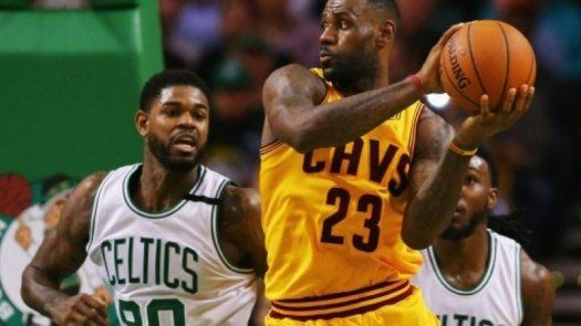 LeBron comanda la victoria de Cavaliers sobre los Celtics