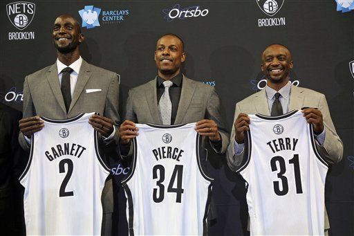 NBA: Pierce y Garnett buscan dejar huella en Nets