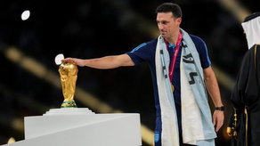 Lionel Scaloni es recibido como héroe en Pujato&nbsp;