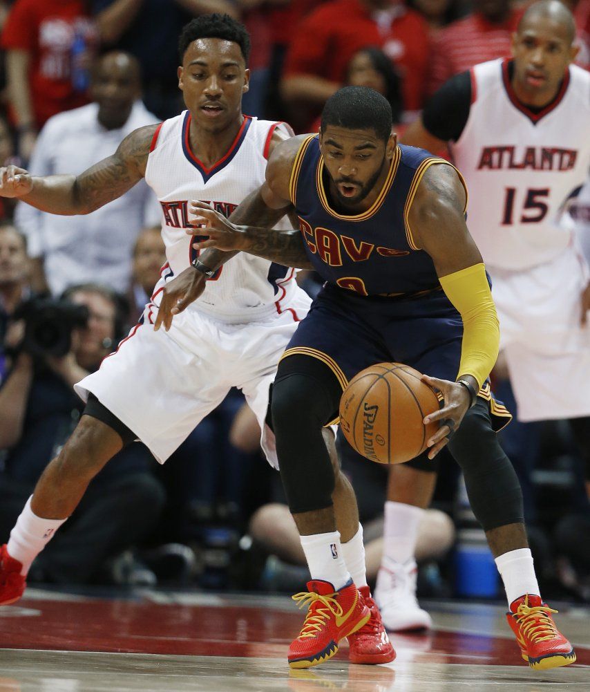 Irving, descartado del segundo partido en serie Cavs-Hawks