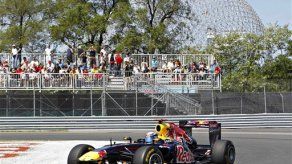 F1: Vettel choca en práctica del GP de Canadá