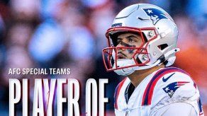 Andy Borregales fue elegido el jugador de la semana en la NFL