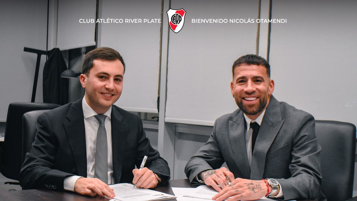 Nicolás Otamendi nuevo fichaje del River Plate