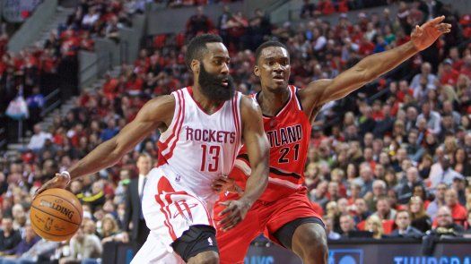 Harden lidera a Rockets en remontada contra Trail Blazers