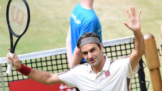 Federer buscará su décimo título en Halle en una final ante Goffin