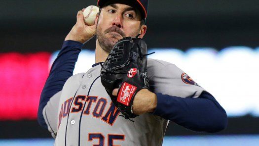 Verlander luce dominante en 7 innings; Astros se imponen