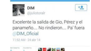 Amilcar Henríquez podría salir del DIM y Julio Toral se alegra