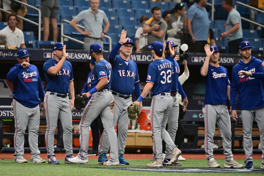 MLB: Rangers le pegan a los Rays en primer partido de Wild Card&nbsp; Foto: AFP&nbsp;