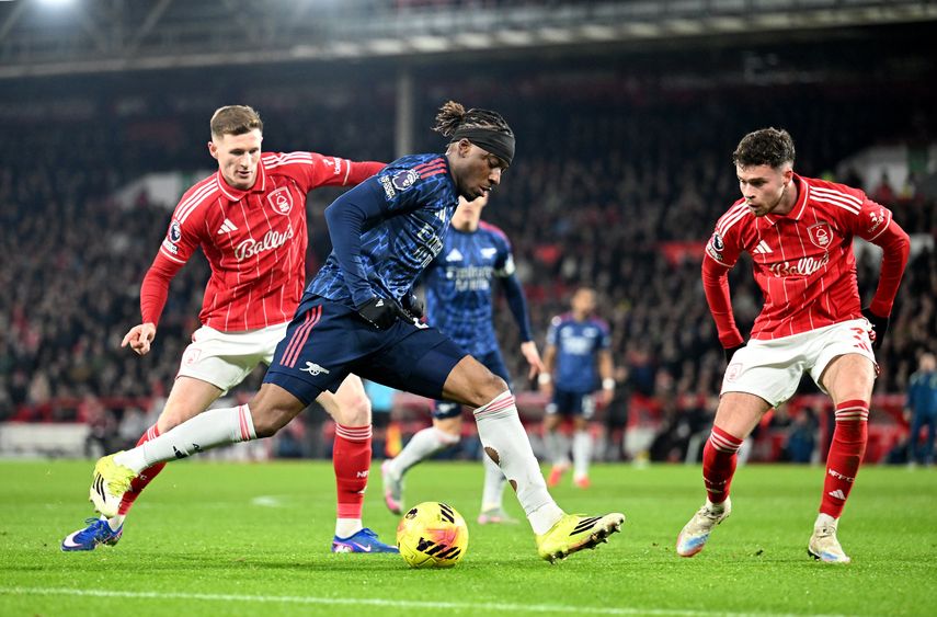 El Arsenal deja puntos en empate ante el Nottingham Forest