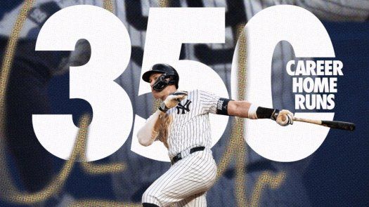 MLB: Aaron Judge se convierte en el pelotero más rápido en llegar a 350 HRs