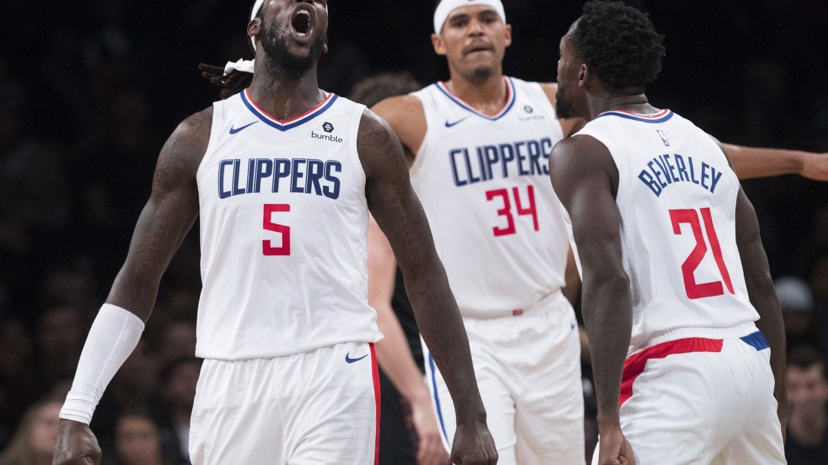 Clippers vencen a Nets para su 4ta victoria seguida