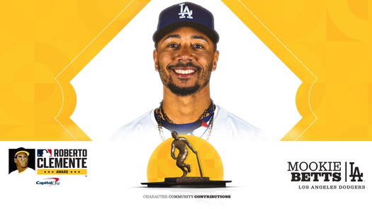 MERECIDO. Mookie Betts galardonado con el Premio Roberto Clemente 2025 MERECIDO. Mookie Betts galardonado con el Premio Roberto Clemente 2025