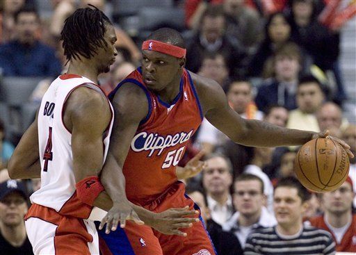 NBA: Raptors 100, Clippers 76; Bosh recupera 13 rebotes.