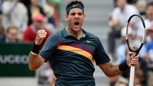 Del Potro dispara las alarmas por su rodilla pero pasa a tercera ronda