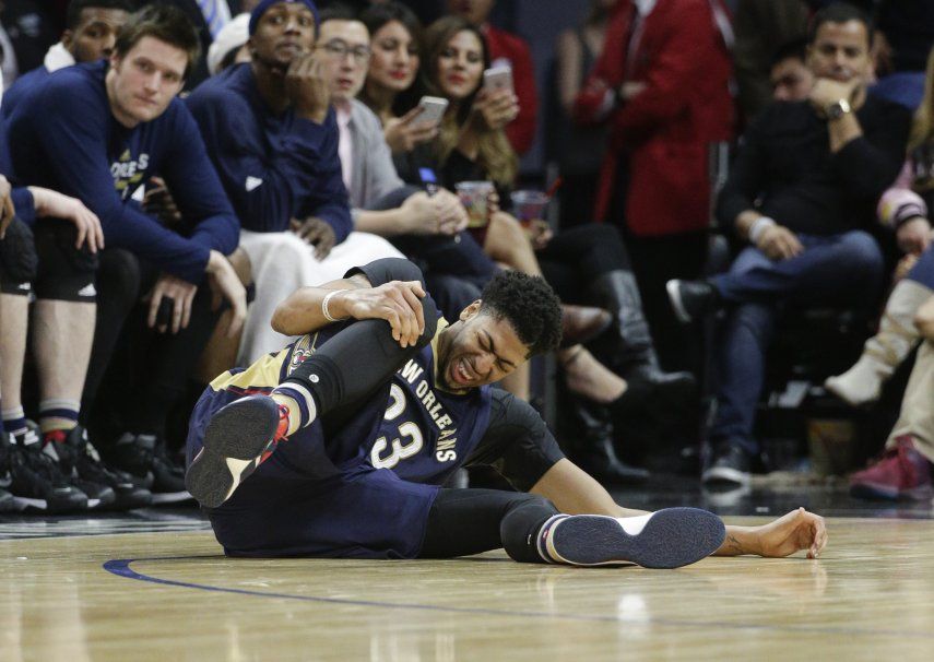 Davis se lesiona, Pelicans caen ante Clippers por 111-90