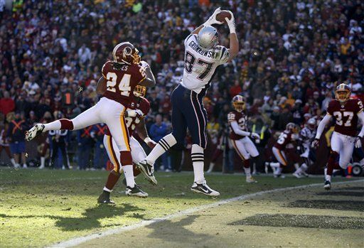 NFL: Patriots 34, Redskins 27; Gronkowski establece récord
